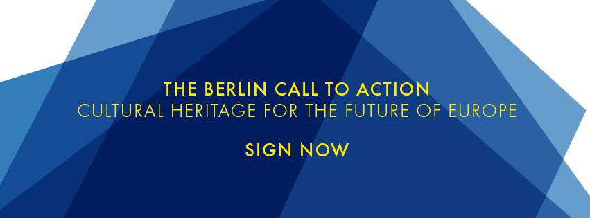 Berlin Call to Action – Cultural Heritage for the future of Europe. SOS Archivi sostiene l’iniziativa!